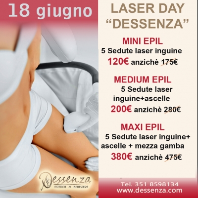 Promozione Laser Day 18 Giugno